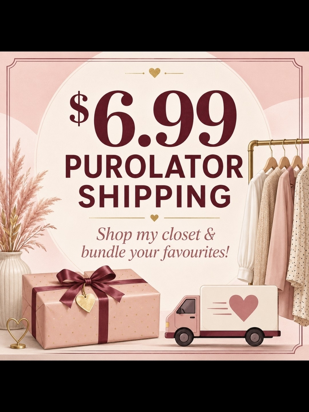 $6.99 Purolator Shipping!!